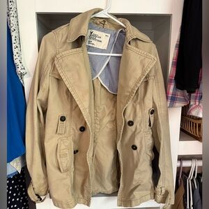 American Eagle Tan Trench Coat